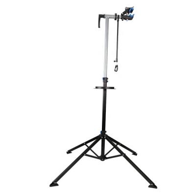 China Adjustable Iron Frame Bicycle Repair Workstand Shop Height Degree Cycle Maintenance Stand for Mountain and Road Bikes for sale