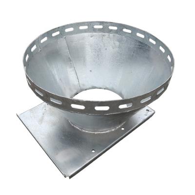 China Farms Farming Feeding Tower Accessory / Poultry Machine Hot-dipped Galvanized Feeding Box, Feed Conveyor, 450mm Diam. H=280mm for sale