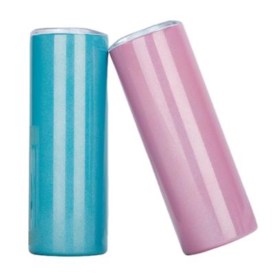 China We Stocked To Store 20 Ounce Straight Blanks Sublimation Tumblers With Lids And Straw Stainless Steel Vacuum Insulated Drink Cups for sale