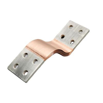 China Aluminum Resistance Copper Busbar Laminated Busbar Connection Small Flexible Busbar Expansion Connector for sale