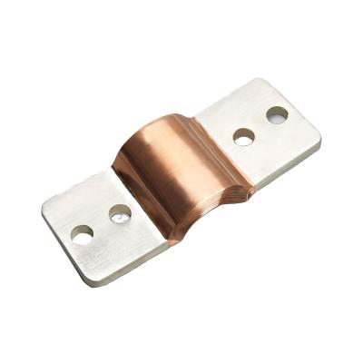 China Simple and easy installation copper busbar laminated flexible connector soft plug busbar expansion connector for electrical control cabinet for sale