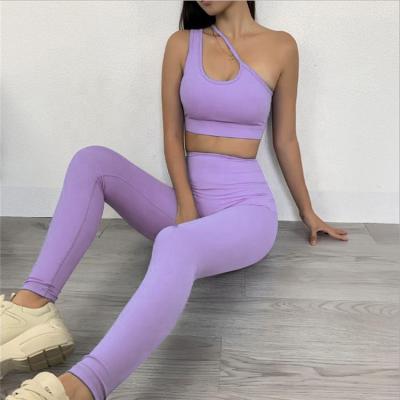 China Breathable Seamless Activewear Set Women Seamless Fitness Sets 2 Piece Set Tracksuit Yoga Fitness Women for sale