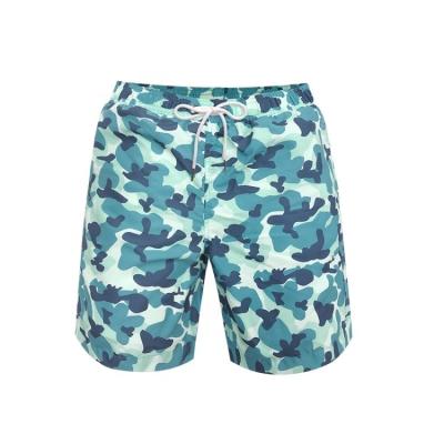 China QUICK DRY Mens Beach Shorts Simple Printed Beach Swim Shorts for sale