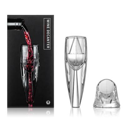 China Season New Design Clear Whiskey Wine Dispenser Set and Wine Decanter Custom Sale with Gift Wine Box for sale