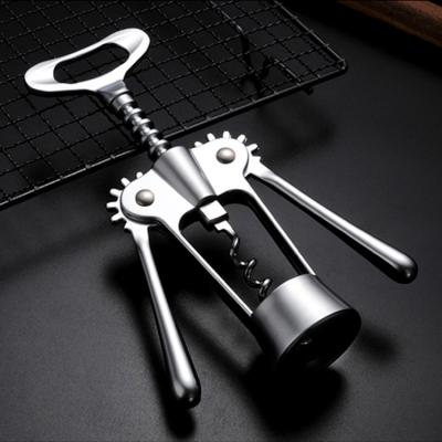 China Multifunctional Viable Wing Corkscrew Wine Bottle Opener Beer Opener With Zinc Alloy for sale