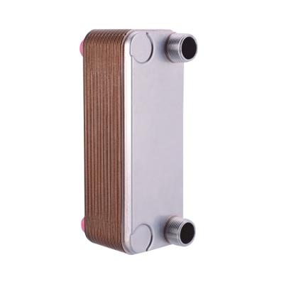 China Heat Transfer Cooling B3-014 Stainless Steel 304 And Copper Welded Plate Oil Heat Exchanger for sale