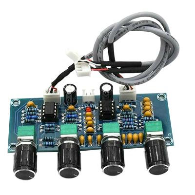 China XH-A901 NE5532 Tone Board Preamp Pre-Amp with Triple Bass Pre-Amplifier Board Ne 5532 Amplifier Board Audio for sale