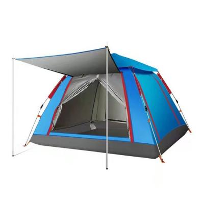 China Waterpoof and Sun protection hot sale 4 person tent folding waterproof camping tents pop up tent for outdoor for sale