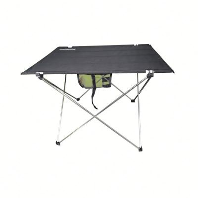 China Modern 600D Oxford Material PVC Table Folding Table Aluminum Camping Table For Outdoor for sale