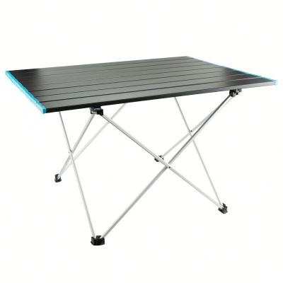 China Small Modern High Quality Multifunctional Camping Poker Outdoor Portable Aluminum Folding Table for sale