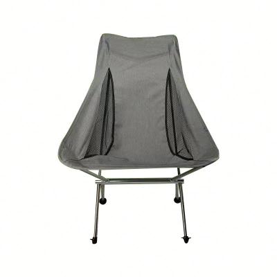 China Modern 7075 Portable Folding Aluminum Fishing Chair Camping Chair for Outdoor for sale