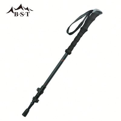 China High Quality Durable Ningbo Bunsen Trekking Poles 7075 Tactical Foldable Hiking Poles Aluminum for sale