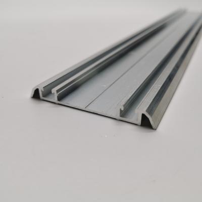 China Construcion buildings aluminum profile for wardrobe sliding door track for sale