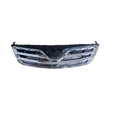 China ABS 53114-02190 53112-12230 53114-12160 Front Chrome Grille For Corolla 2010 2011 2012 2013 body kits for sale