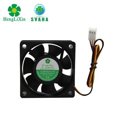 China Bestselling Computer Case 60*60*25mm 20mm Micro Computer 3000 rpm 12v DC Blowing Cooler Silent Fan 20x20 for sale