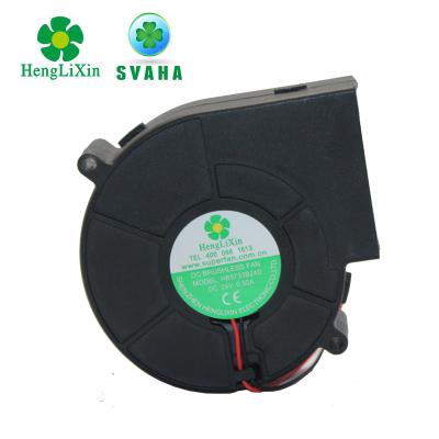 China Building Material Shops 97*97*33mm 9733 Plastic DC Fan 12V Waterproof Centrifugal Brushless Fan 97mm for sale