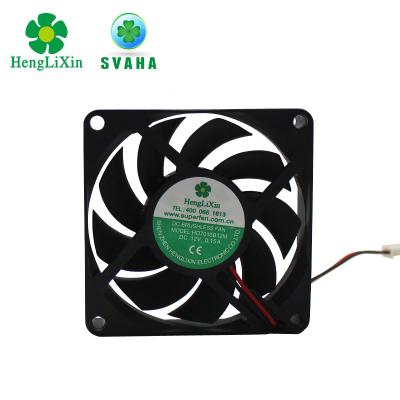 China Factory Wholesale HLX DC12V Axial Fan Long Life Low Noise Fior The Cooling System for sale