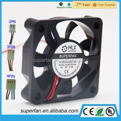 China Factory high quality with nice price 50X50X10mm brushless cooling 12v dc motor axial fan for sale