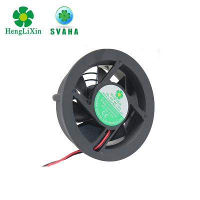 China Factory 60mmx60mmx25mm round frame axial ball beraing 12v dc fan for cooler for sale