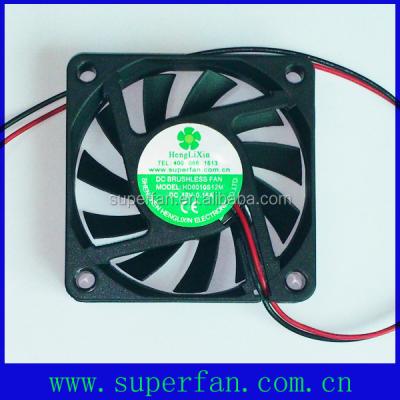 China Mining factory greenhouse fan flow60mmx60mmx10mm dc axial fan for sale