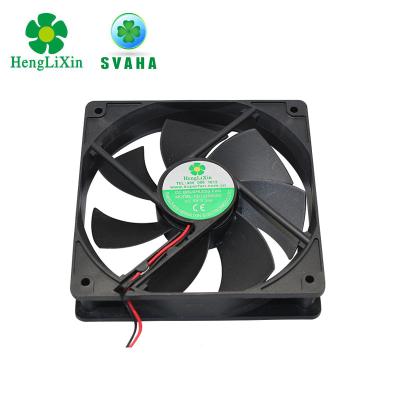 China HengLiXin 12V Brushless LOW NOISE Computer Case 120*120*25 mm DC 6 High RPM Fan for sale