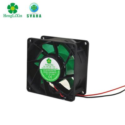 China Factory 80x80x38mm 12V 24V 80mm 8038 Ball Beariing Hig Air Circulation DC Fan for sale