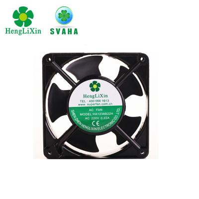 China Factory 120x120x38mm 4 Inch 120mm Industrial Metal 220V AC Cabinet Fan for sale