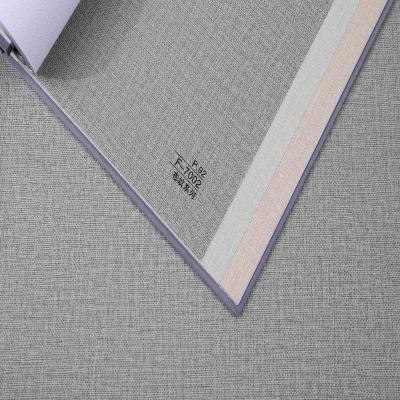 China Not Self-Adhesive Best price linen lamination vinyl decorative films  for furniture/wall panels/plywood for sale