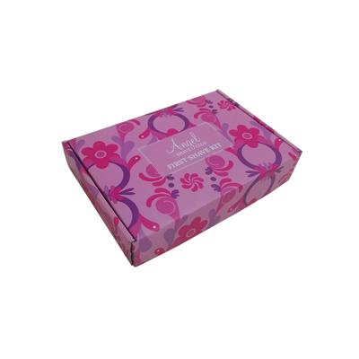 China Beautiful Handmade Makeup Set Packaging Empty Folding Box Printing Box Cosmetic Packaging Box for sale