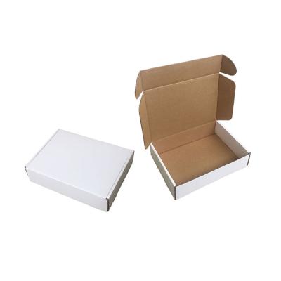 China Handmade Empty Cardboard Custom Clothes Cardboard Paper Packaging Folding Boxes Transport Boxes for sale