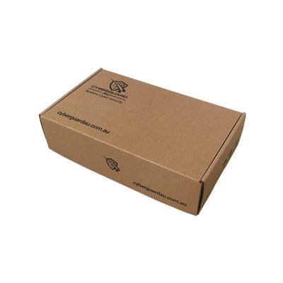 China Handmade Customized Logo Brand Folding Boxes Kraft Paper Shoes Apparel Lash Carry Boxes for sale