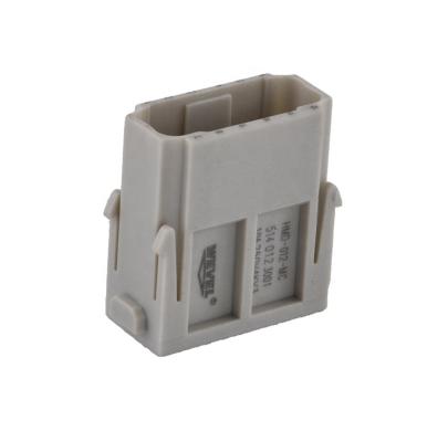 China Power Connector Automotive Plug Module 16A/500V 20pin Crimp Wevel HMD-012 Male Plug for sale