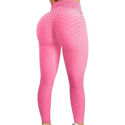 China Fashionable Gym Women's Wholesale Custom Jacquard Jacquard Sweatpants OEM Hip Yoga Panties Breathable Panties for sale