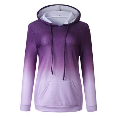 China High Quality Breathable Logo Hoodies Women Cotton Fleece Pullover Custom Printing Sweatshirts for sale