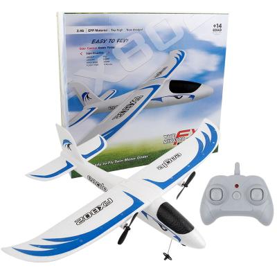 China Auto Balance PPE Foam 2 Channels 120m Control Glider Remote Control Airplane Model for sale