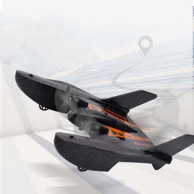 China Easy To Install Unique Design Spacecraft Shape Flying Airboat RC Remote Control Flat Glider Plane For Kids for sale