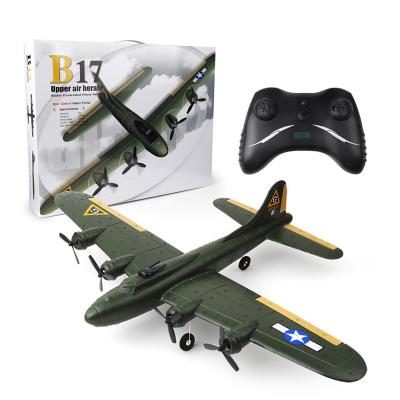 China Forte Flat Bottom Flying Air Toy B17 Fighter Plane Wholesale 150m RC Flat Bombers for sale