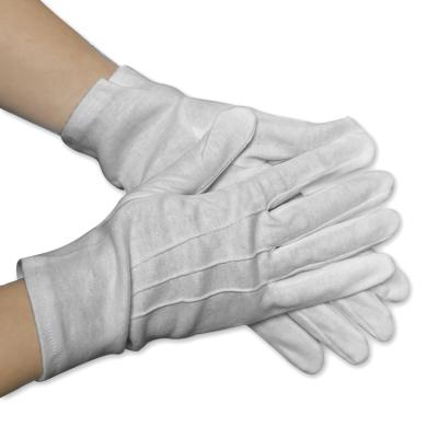 China Comfortable high quality 100% cotton hand ESD gloves for cleanroom lab working for sale