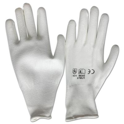 China Safety Protection Cheap Price Non-slip Wear PU Hand Machine Work Gloves for sale