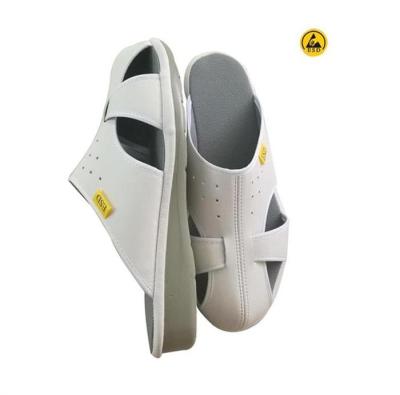 China Suzhou Supplier Anti Static Protective Leather Anti Static ESD Shoes For EPA Lab for sale