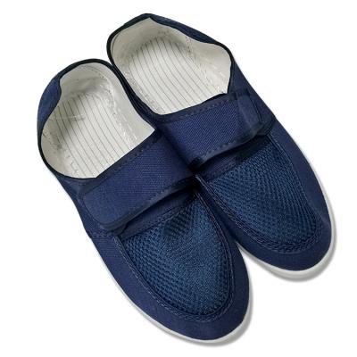 China ESD Antistatic Blue Shoe With Mesh / Antistatic PVC Shoes / Cleanroom Safety Shoes for sale