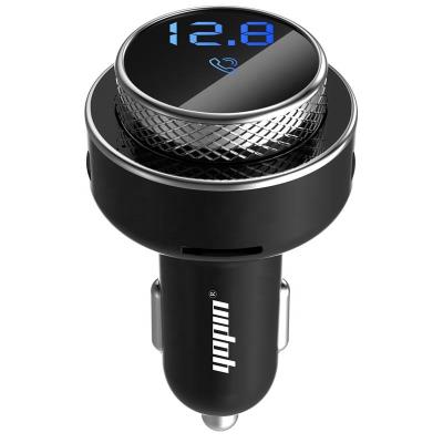 China 2021 Dual usb car charger new arrival bluetooth fm transmitter 3.1a qc3.0 fast usb car charger for sale