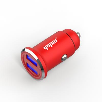 China Mobile phone/yopin Ipad/Camera/PDA/MP3 branded metal 4.8a dual usb fast car charger for xiaomi Huawei Samsung smartphones for sale