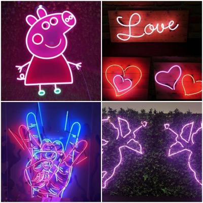 China 6x12mm IP65 LED Neon Strip, 12V Silicone Flexible LED Neon Tube Voor kerstversiering Te koop