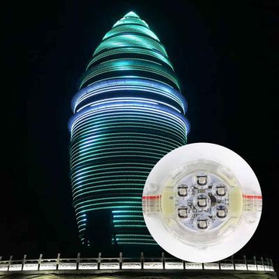 China IP67 DC24V 50MM LED Pixel Light Full Color Breakpoint Transmissão contínua Brilhante à venda