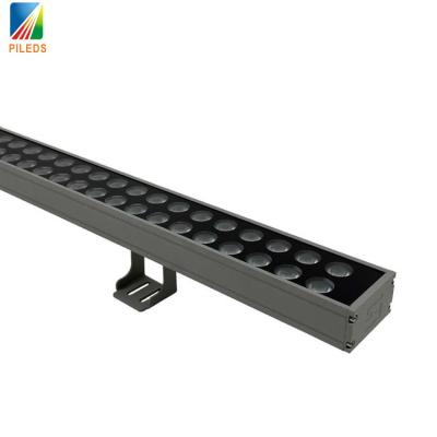 China Lâmpada de lavagem de parede LED linear de 72W Cor RGB Para Edifício de fachada exterior à venda