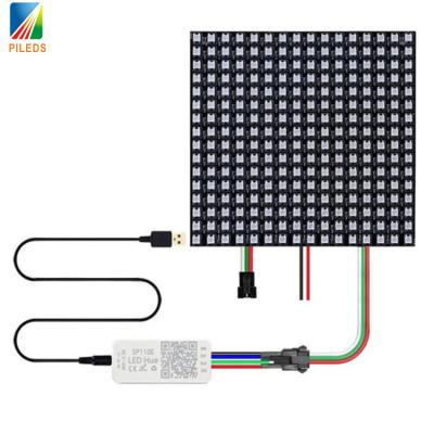 China Flexible adressierbare LED-Matrix-Panels 5050 SMD WS2812B 16x16 zu verkaufen