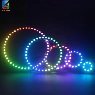 Κίνα DC5V WS2812 LED Πιξέλων Δαχτυλίδι Διευθύνεται RGB Πλήρες Χρώμα 1000cd/M2 φωτεινότητα προς πώληση