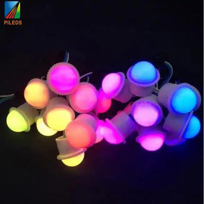 China Amusement LED Pixel 3 Punkte 26mm Cabochon LEDs Karnevalspark Ausrüstung Fahrten Licht Farbänderung 5050smd rgb 12v zu verkaufen