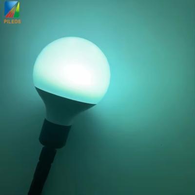 China 360degree rgb pixel programmable waterproof 3D dmx / SPI 80mm led pixel ball point light à venda